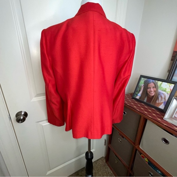 Worthington Red Blazer 14 - Picture 7 of 17
